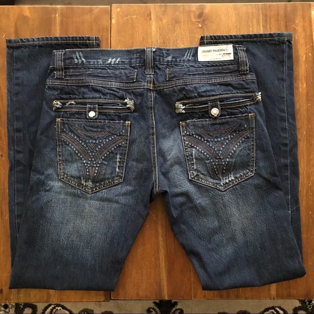 Jimmy Taverniti Men's Air Anti Exposure  Jeans 100% Cotton  Size 33